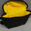 NOL Natural Organic Lifestyle Insulated Lunch Bags for Women Cooler Bag Lightweight Nylon Waterproof Lunch Box For Work (Black, Large) (Large (12 Liters))