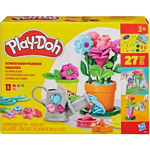 Play-Doh Flower Shop Playset, 27 Garden Toy Accessories, Kids Arts & Crafts, 3+