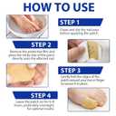 Toenail Treatment Extra Strength - 32 Pcs Nighttime Nail Patches, Overnight Toe Nail Treatments for Damaged Nails Foot Nails Repair and Care, 8-Hour Restores Healthy Appearance (2PCS)