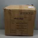 Office Chair, Ergonomic Desk Chairs 330LBS Capacity High Back Mesh Computer Chair with Flip-up Armrests, Comfy Work Chair with Adjustable Lumbar Support, Rolling Chair (One Size, Black)