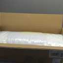 MEWOOFUN 34.6" Orthopedic Dog Bed Sofa for Small Medium Dogs, Egg- Foam Dog Couch with Removable Washable Cover and Non-Slip Bottom (Large, Yellow)