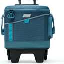 Coleman Sportflex 42-Can Wheeled Soft Cooler, Leakproof Cooler with Heavy-Duty Wheels & Expandable Pockets, Keeps Contents Cold up to 34 Hours