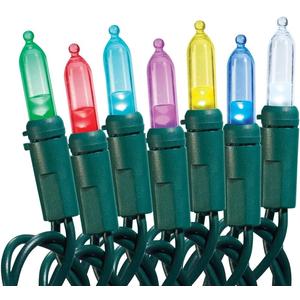 SYLVANIA Stay Lit Platinum Strings Christmas Lights - Color Action Mini Lights - 1 Strings, 200 Lights Per String