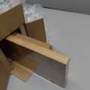 Kids' Wall Bookshelves – Set of 3 Scalloped Floating Shelves, 0.8" Thick Nursery Book Shelves with Wooden Hooks, Perfect for Boys & Girls – Decorative Wall Organizer for Toys, Photos & Decor, Brown