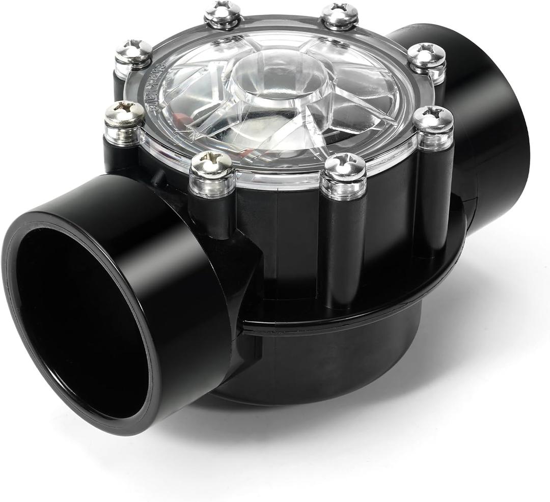 7305 Check Valve Replacement for Jandy 2 Inch to 2-1/2-Inch Check Valve pvc 180-Degree Compatible with Pool and Spa