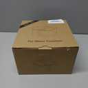 SEIRMEP Stainless Steel Cat Water Fountain, 101oz/3L Automatic Pet Water Fountain, Dog Water Fountain with Replacement Filters for Cats, Small Dogs (2 Filters and 2 Sponges)