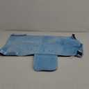 Gocozy Toddler Airplane Bed, Travel Essentials for Kids, Soft Toddler Airplane Travel Essentials with Sticker Book, Light Blue