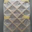 2 Pcs 14-Bottle Trimmable Wine Rack Lattice Panel Inserts 36" x 17", Hard Maple