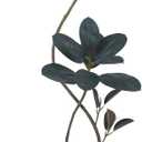 Artificial Rubber Tree 6FT, Tall Faux Rubber Plant with Realistic Trunk, Indoor Floor Artificial Tree for Living Room, Home, Office