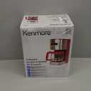 Kenmore Drip Coffee Maker - 12 Cup Programmable Cafe Machine With Glass Pot, Regular & Bold Brew, Auto Shut Off Large Water Reservoir, Reusable Filter, Kitchen Appliances For Cafeteria Barista, Red