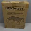 HBTower Step Stool, Mobility Step Stool for Adults & Seniors, Non-Slip Step Platform Indoor and Outdoor, Portable Step Riser, Safety Step for Car, Bedside, Office, Shower, Stairs, Grey (Gray)