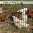 Tongmo 3 ft x 100 ft Green PVC Coated Welded Wire Fence, 16GA Garden Chicken Wire Fence Roll, Mesh Size 2" x 4" Hardware Cloth, Ideal for Yard Protection and Poultry Netting