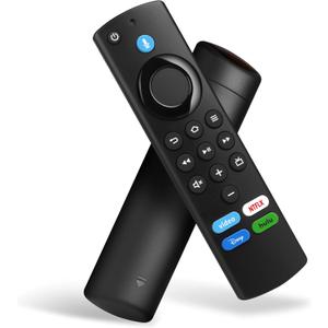 Replacement AMZ Remote for Fire Smart TV Stick 2nd/3rd Gen, AMZ Stick 4K/4K Max/Lite & TVs Cube, and Compatible with All Toshiba Smart TVs