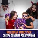 15 Pack Halloween Gummy Body Parts - 5 Pcs Per Bag (75Pcs Per Box ) Holiday Themed Gummy Candy  Trick Or Treat Delicious Candys - Bulk Halloween Candys Great Use, For Kids, Trick or Treat, Party Favor, Classrooms, Goodie Bags