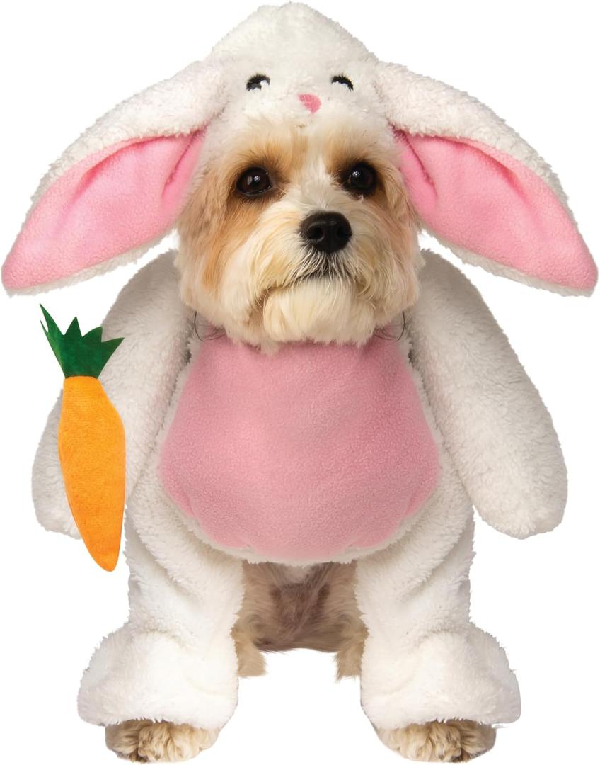 Rubies Walking Bunny Pet Costume for Dogs or Cats, Medium (As Shown)