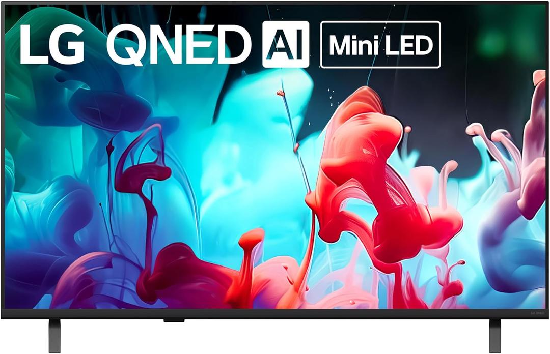 LG 43-Inch Class QNED AI 4K QNED73 Series Mini LED Smart TV w/AI Sound Pro, HDR10, AI 4K Super Upscaling, Filmmaker Mode, Wow Orchestra, Compatible with Alexa (43QNED73BUA, 2026)