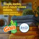 Glad ForceFlex Tall Kitchen Trash Bags, 13 Gal, Gain Original with Febreze, 110 Ct