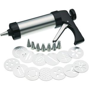 Stainless Steel Cookie Press/Icing Decorating Gun Sets for Biscuit/Cake Decoration