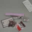 Electric Nail Drill Professional 35000RPM,Rechargeable Electric Nail File Cordless with 9-Speed & LED Display,12-in-1 Portable Manicure Pedicure kit for Acrylic Gel Dip Powder Nails (Purple)