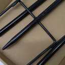 5-Prong Shepherd Hooks for Outdoor, Heavy Duty Iron Garden Hooks for Hanging Plants, Bird Feeders, Lanterns, Solar Lights, and Wedding Decor  Rust-Resistant, Adjustable, Easy to Install 36 Inch