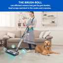 Leemone Kucbraly IZ462H Filter Replacements for Shark IZ462H IZ483H IZ482H IZ440H Vertex Cordless Stick Vacuum Cleaner, 2 Filters, 4 Foam & Felt Filters, 1 Brushroll, Part: XHF161H & 617FJ140, 12 Pack