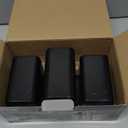 ZCCZ Matte Black Bathroom Accessory Sets, 4 Pieces Bathroom Accessories Complete Set Vanity Countertop Accessory Set, Includes Lotion Dispenser Soap Pump, Tumbler, Toothbrush Holder and Tray