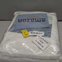 Nanspring Cream Linen Curtains 90 Inches Long for Bedroom Back Tab Light Filtering Privacy Sheer Curtain Modern Farmhouse Coastal Decor Cream Cotton Textured Gauze Curtain 2 Panel Set 70x90 (Natural)