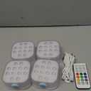 Homly Rechargeable Submersible Pool Lights with Remote, Waterproof Underwater Charging Battery Operated Controlled 16 Color Changing LED with Magnet Floating Lights Pool Pond Decoration 1 Pack