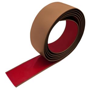 Floor Transition Strip Self Adhesive Flat Laminate Floor Cover Strip Carpet to Tile Transition Strip for Laminate Flooring Vinyl Floor Transition Strip Threshold Strip Home Improvement(Brown,6.56Ft)