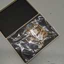 SWEETV 2Pcs Bridal Hair Accessories,Gold Wedding Hair Pins Pieces With White Flowers for Brides