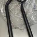 1pcs Hand Rails for Outdoor Steps, Indoor U-Shaped Wall Mount Stair HandRail, Metal Iron Outdoor Grab Bar Black Hand railings for The Elderly, Disabled, Pregnant Women (22.8"X18.5"1pc)