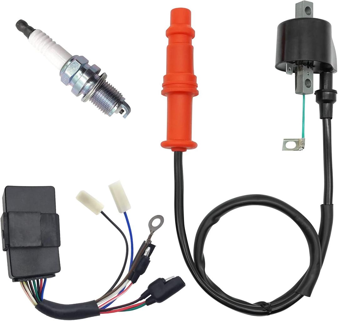 M MATI Ignition Coil & Spark Plug & CDI for Polaris Sportsman 500 Big Boss 500 Ranger 500 3085227 3070175 3085639