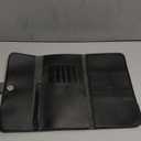 Uonlytech Scissors Holder Pouch Cases Professional Leather Shears Case Leather Barber Salon Scissors Cases for Hair Stylist