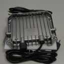 Leddictive 2 Pack 50W LED Flood Lights Outdoor, 3CCT 3000/4000/6000K Selectable 5000LM Floodlight Outside Work Light with 5.9FT Plug, IP65 Waterproof LED Flood Light for Garage, Yard, Lawn, Garden