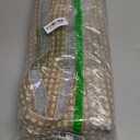 Boho 3x5 ft Washable Area Rug Entryway Runner for Kitchen, Non Slip Woven Hallway Rugs Kitchen Mats for Floor Hall Rug Indoor Door Mat Carpet for Backdoor Bedroom Living Room, Easy Clean, Brown