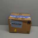 Betsy & Adam Women's Long Embroidered Halter Chiffon Gown (16, Black/Gold)