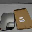 Heated Mirror Glass Right Passenger Side Compatible with Dodge Ram 1500 2500 3500 2005 2006 2007 2008 2009 Replace# 5161010AA With spotter mirror