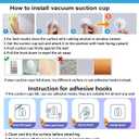 2 x Bath Toy Holder 14x20 Inch, Mesh Bathtub Toy Storage Basket, Kids Bath Net, Tub Holder Bag, Toddler Shower Caddy Hanging Bucket Bin, Baby Bathroom Organizer with 2 Suction Cups, 2 Adhesive Wall Hooks