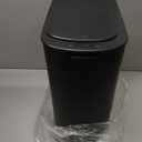Cesun Motion Sensor Trash Can, 5 Gallon Automatic Bathroom Garbage Can with Lid, Touchless Smart Plastic Slim Wastebasket for Bathroom, Office, rv, Bedroom, Living Room, Black