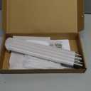 Double Towel Bar, 24Inch Towel Rack for Bathroom, Stainless Steel Double Bath Towel Bar, Wall Mounted Towel Holder, Double Towel Rod Towel Rail Hanger for Wall, Kitchen (Brush Nickel)