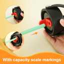 2 x 6pcs Replacement Straws for Hydro Flask Wide Mouth Bottle 32oz, BPA-Free Reusable Plastic Straws for Hydroflask 18/40/64oz Straw Lid Tumbler Replacement Accessories(Pink, Green, Purple)