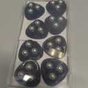 Appliance Casters - Furniture Sliders & Appliance Rollers for Kitchen, Coffee Machine, Blender, Oven - Helps Mom or Wife Easily Solve Countertop Sliding (Black, 8pcs)