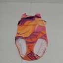 Dancina Marble Line Gymnastics Leotards for Girls with Shorts for Ages 4-16 (10, Orange & Purple Set)