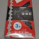 KAKEI 24 Inch Chainsaw Chain 3/8" Pitch .050" Gauge 84 Drive Links Fits Husqvarna 460 (Rancher), Stihl 33RS 84 25"/24" MS390 MS310 MS361 MS460 MS500 - Echo 72LPX84CQ, E84 (3 Chains) - Full Chisel