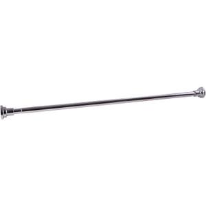 Design House 560904 Classic Adjustable Shower Rod for Bathroom, 42"-73", Polished Chrome