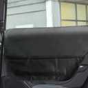 RUIANTE 2PCS Car Door Protector for Dogs Anti Scratch Protection with Pockets nets Door Protectors Vehicle Door Covers Guard Shield Liner Universal Fit for Car Sedan, Truck, Pickup, SUVs 600D Black