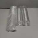 8 oz Plastic Cups with Lids 100 Pack, Disposable Clear Cups with Straw Slot Lids for Lemonade Coffee Smoothie Cold Drink Containers To-go Cup