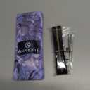 ANNEFIT Nylon Watch Band 16mm 18mm 20mm 22mm, One-Piece Waterproof Military Watch Straps with Heavy Buckle (Black+Khaki/Black Buckle)