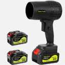 Blaze Tech Leaf Blower 2 Pcs Batteries, Powerful Fan 2*3.0Ah Batteries And Charger Included