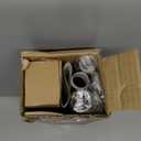 Gold Wrap Around Curtain Rods 36 to 72:Blackout Heavy Duty Adjustable Window Curtain Rod for Bedroom Kitchen,Modern Decorative Curved French Metal Single Drapery Rods Easy Install,Brushed Gold